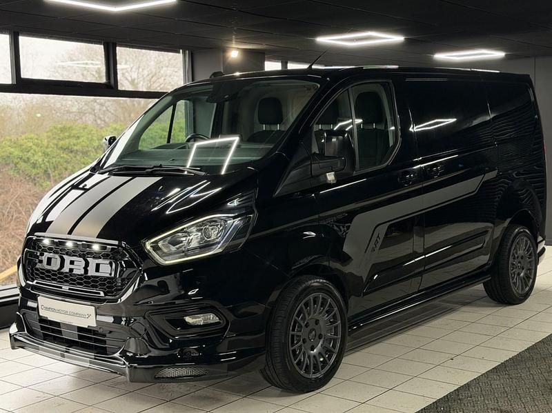 Used Ford Transit Custom Limited 130 HP (95 kW) 2021 Black Van