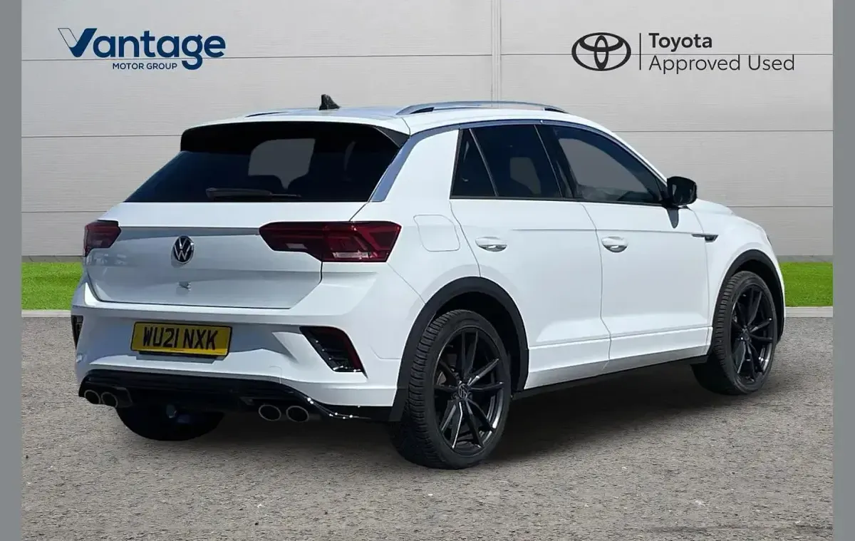 Used VW T-Roc R 296 HP (217 kW) 2021 White SUV