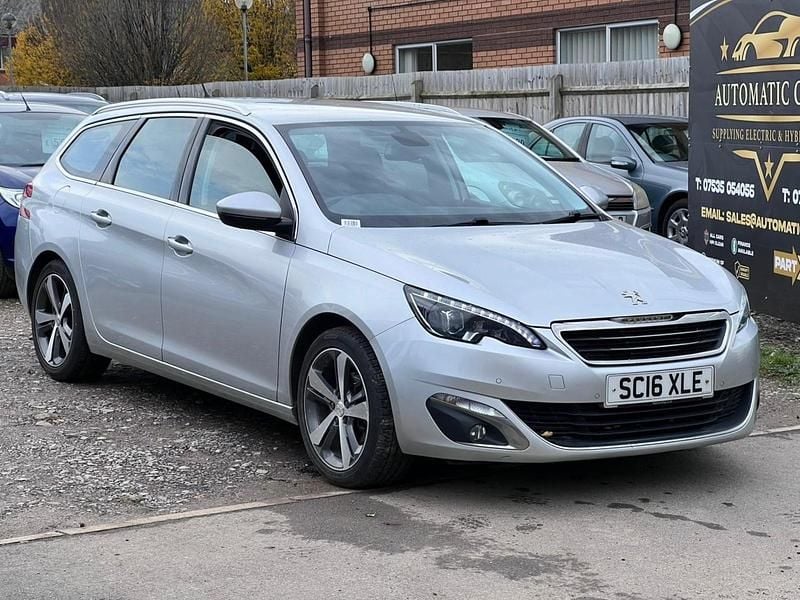 Silver Used 2016 Peugeot 308 Allure Estate | £4,995 (Fair price) - Image 1/4