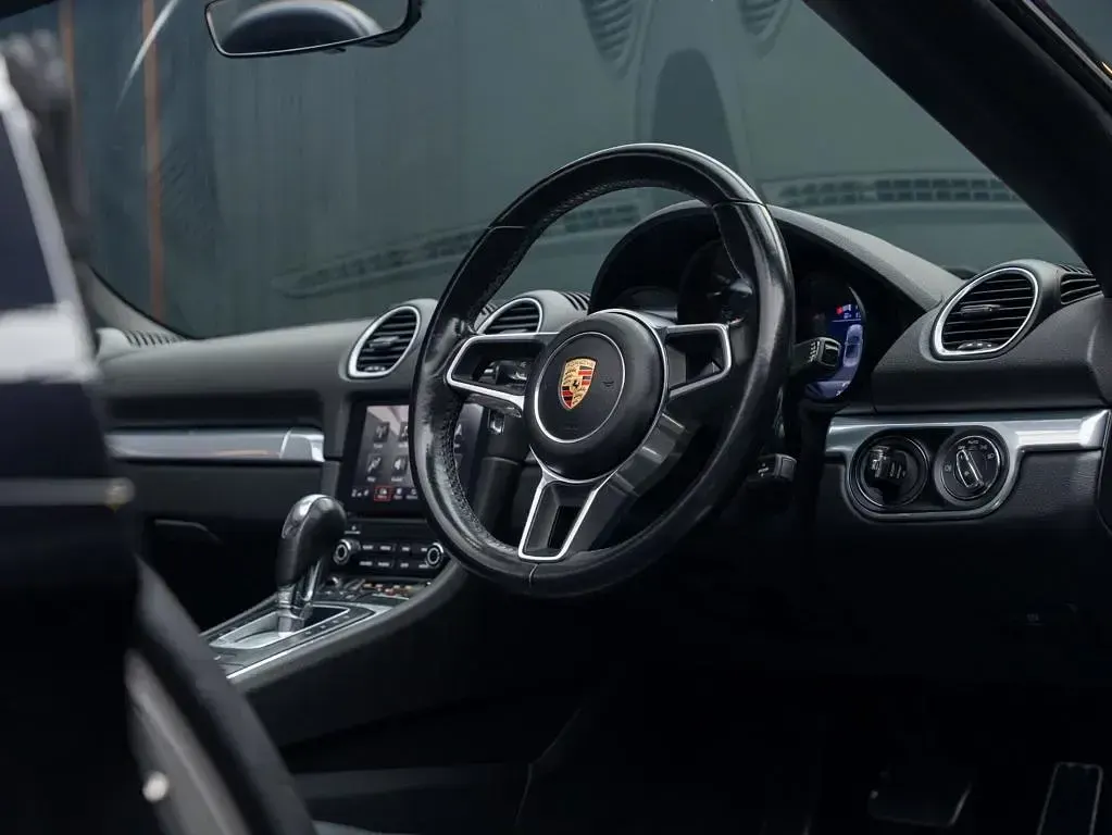 Used Porsche 718 2017 Black Cabriolet