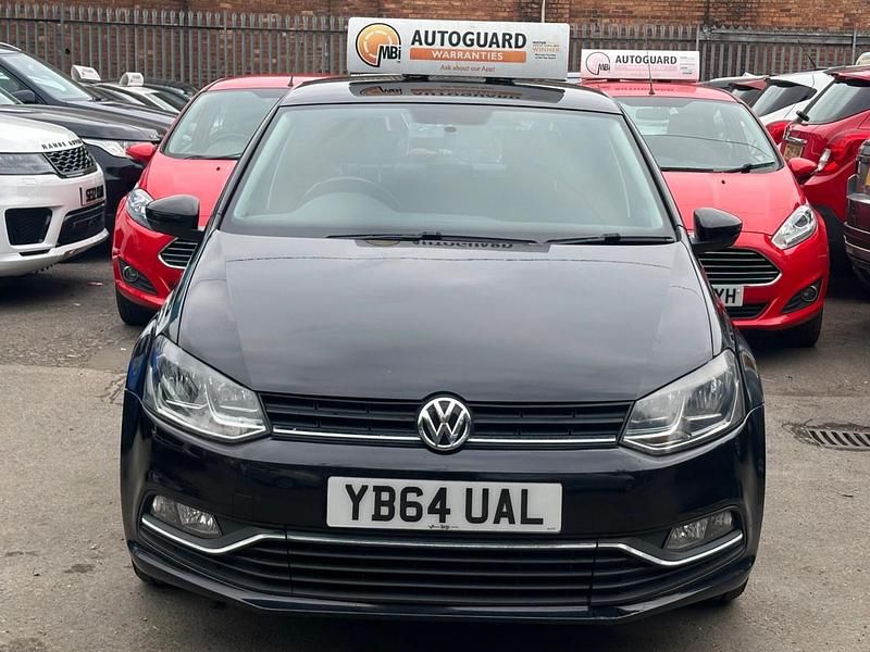 Usado VW Polo SE 90 HP (66 kW) 2015 Preto Citadino
