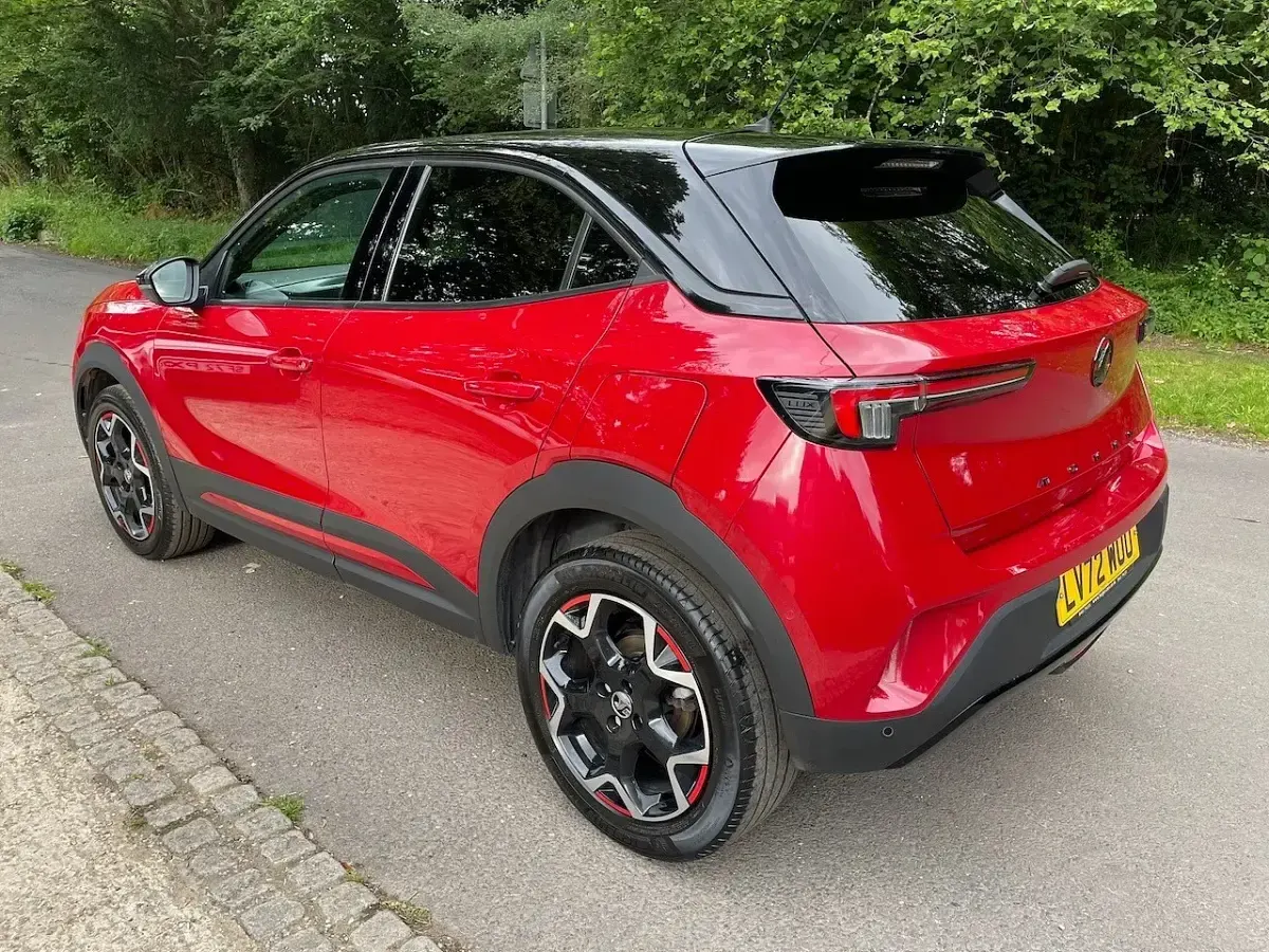 Used Vauxhall Mokka GS Line 128 HP (94 kW) 2022 Red SUV