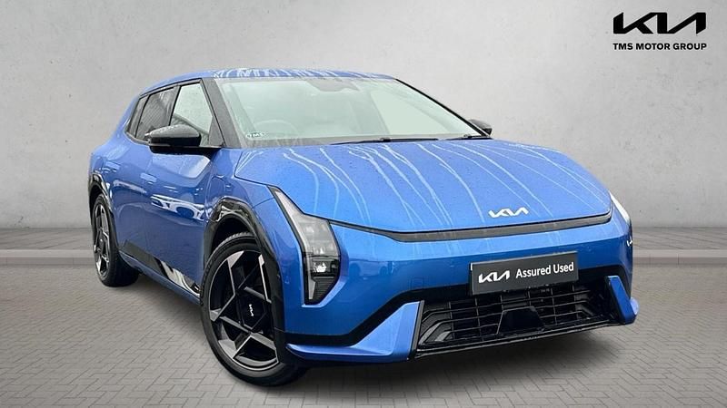 Blue Used 2025 Kia EV4 GT-Line Hatchback | £33,950 (Good price) - Image 1/4