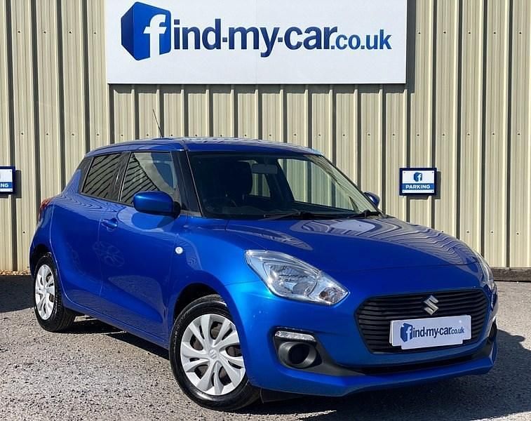 Blue Used 2018 Suzuki Swift SZ3 Hatchback | £5,249 (A bit pricey) - Image 1/4