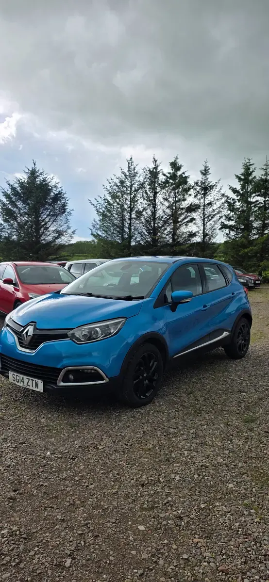 Used Renault Captur Dynamique 90 HP (66 kW) 2014 Blue SUV