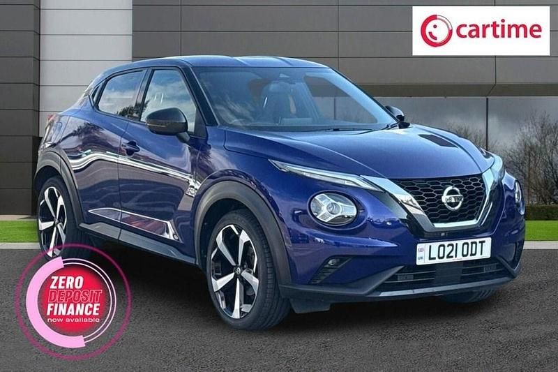 Used Nissan Juke Tekna 114 HP (83 kW) 2021 Blue SUV