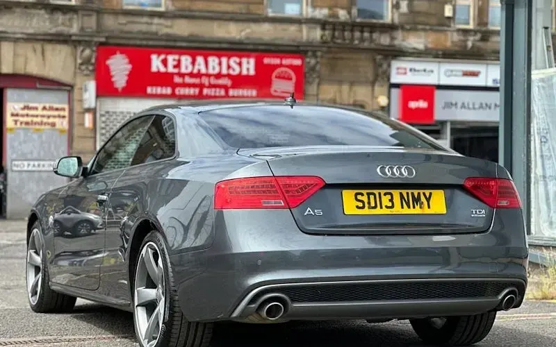 Used Audi A5 Black Edition 245 HP (180 kW) 2013 Grey Coupe