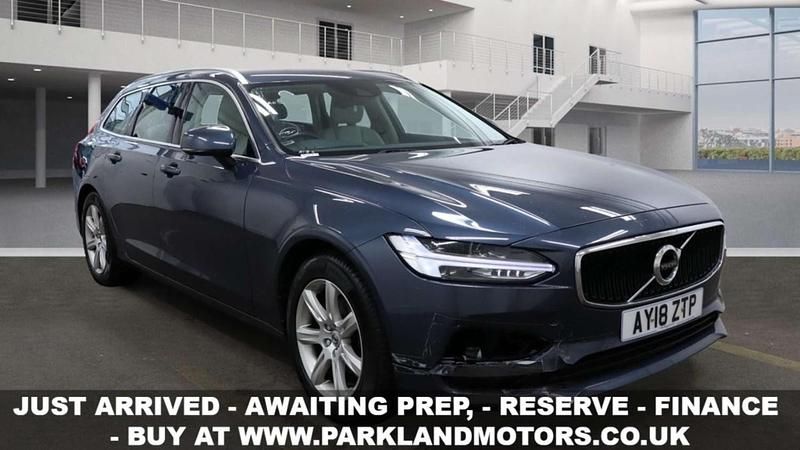 Blue Used 2018 Volvo V90 Momentum Estate | £13,495 (Fair price) - Image 1/3