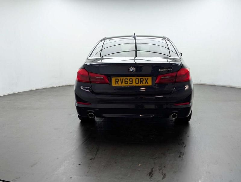 Used BMW 530e Luxury Line 2019 Blue Sedan