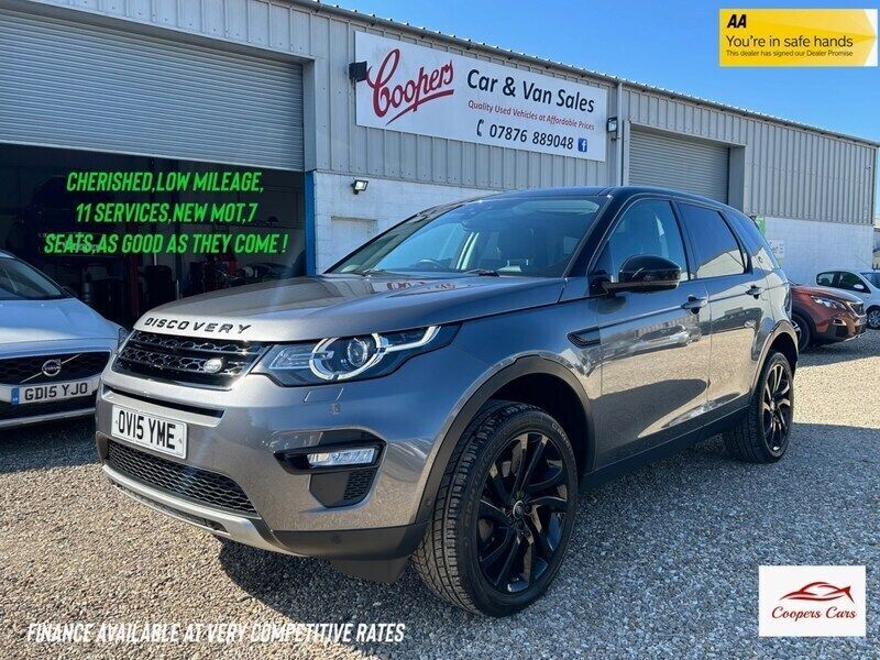 Grey Used 2015 Land Rover Discovery Sport HSE Luxury SUV | £16,750 (A bit pricey) - Image 1/4