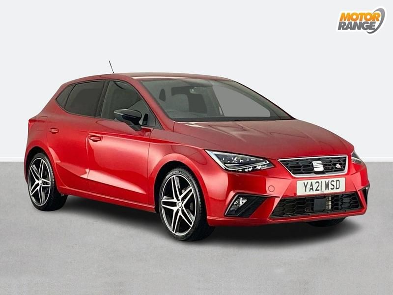 Red Used 2021 Seat Ibiza FR Sport Hatchback | £12,895 (Fair price) - Image 1/4