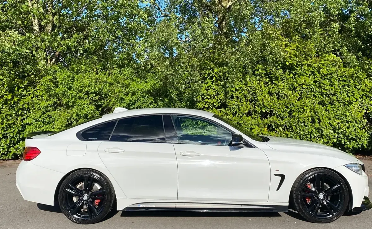 Used BMW 420 M Sport 2014 White Coupe