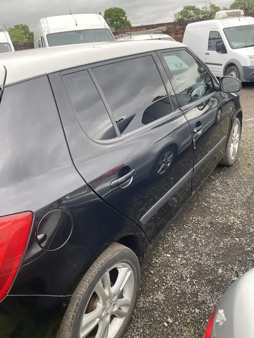 Used Skoda Fabia Sport 2008 Black Hatchback