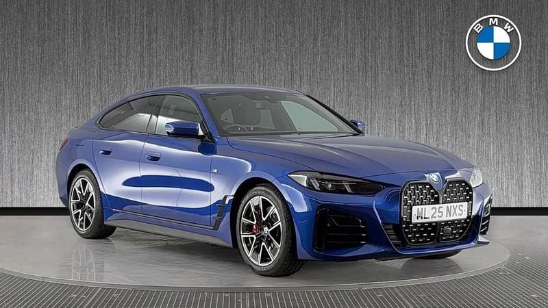 Blue Used 2025 BMW 420 Gran Coupé M Sport Coupe | £34,999 (Fair price) - Image 1/4