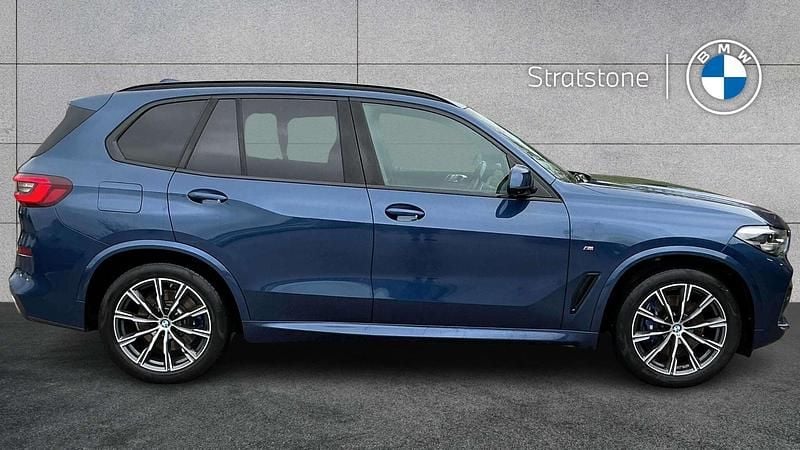 Used BMW X5 M Sport 282 HP (207 kW) 2020 Blue SUV
