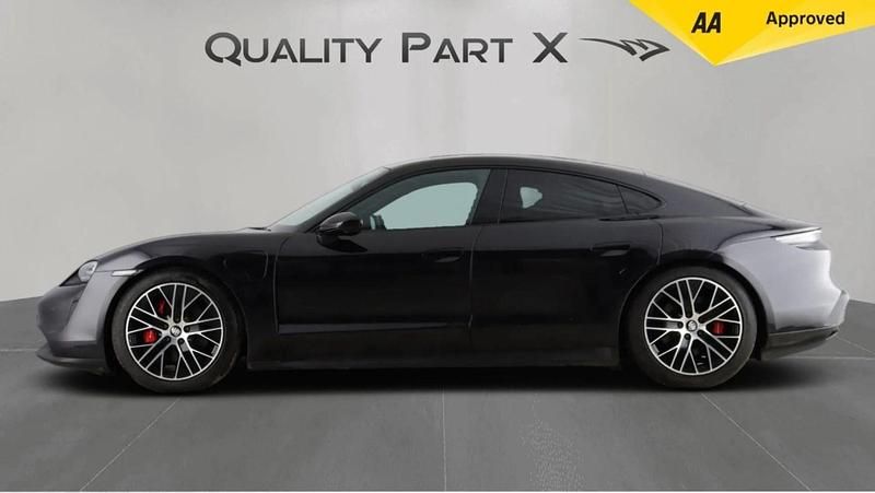 Used Porsche Taycan Performance Package 419 kW (571 HP) 2021 Black Sedan