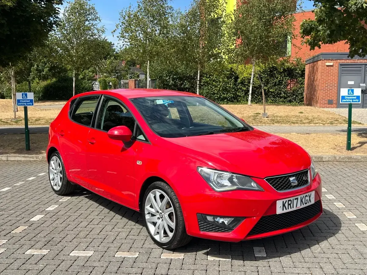 Used Seat Ibiza FR 90 HP (66 kW) 2017 Red Hatchback