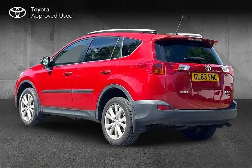 Used Toyota RAV4 150 HP (110 kW) 2013 Vermillion red SUV
