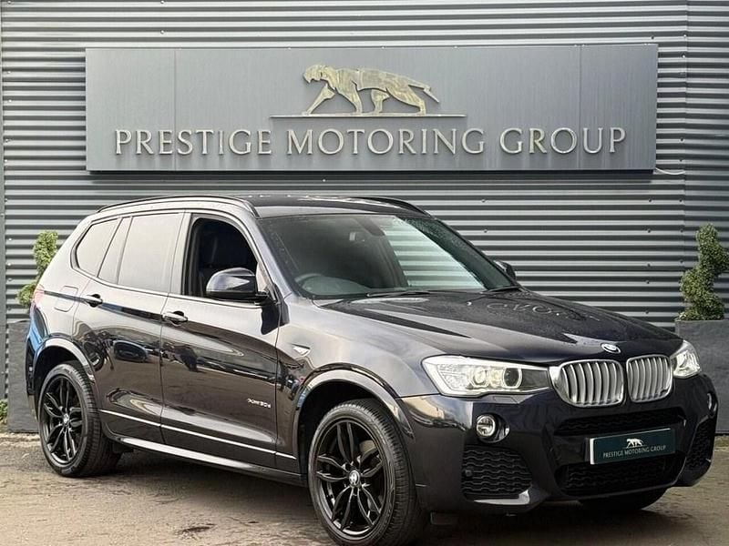 Black Used 2017 BMW X3 M Sport SUV | £13,999 (Fair price) - Image 1/2
