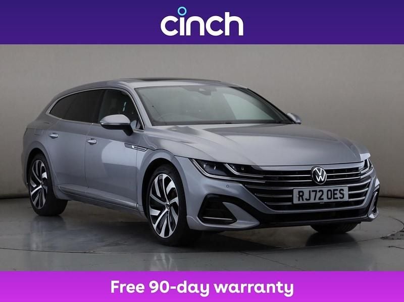 Silver Used 2022 VW Arteon R-line Estate | £24,999 (Fair price) - Image 1/3