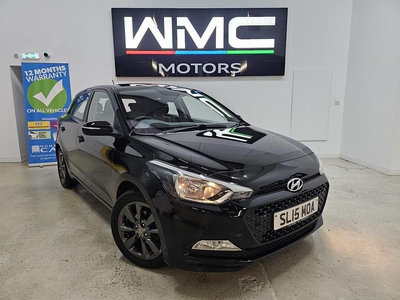 Black Used 2015 Hyundai i20 SE Hatchback | £4,695 (Expensive) - Image 1/4