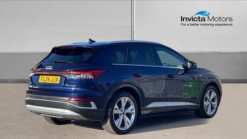 Used Audi Q4 e-tron S-Line 210 kW (286 HP) 2024 Blue SUV