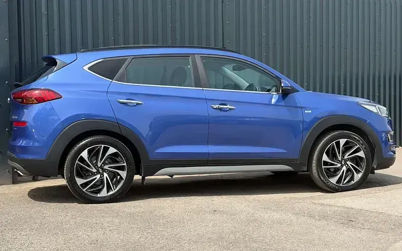 Used Hyundai Tucson Premium SE 185 HP (136 kW) 2019 Blue SUV