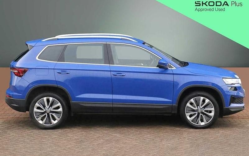 Used Skoda Karoq SE L 116 HP (85 kW) 2023 Energy blue SUV