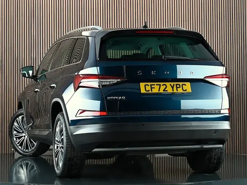 Second-hand Skoda Kodiaq SE L Executive 150 CP (110 kW) 2023 Albastru SUV