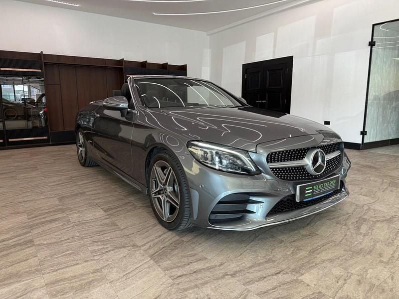 Grey Used 2020 Mercedes C200 AMG Line Premium Cabriolet | £20,990 (Fair price) - Image 1/4