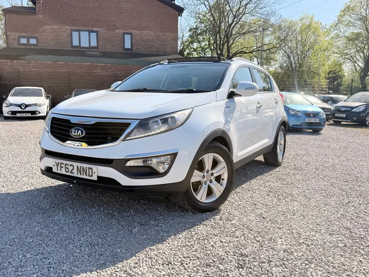 Used Kia Sportage 134 HP (98 kW) 2012 White SUV