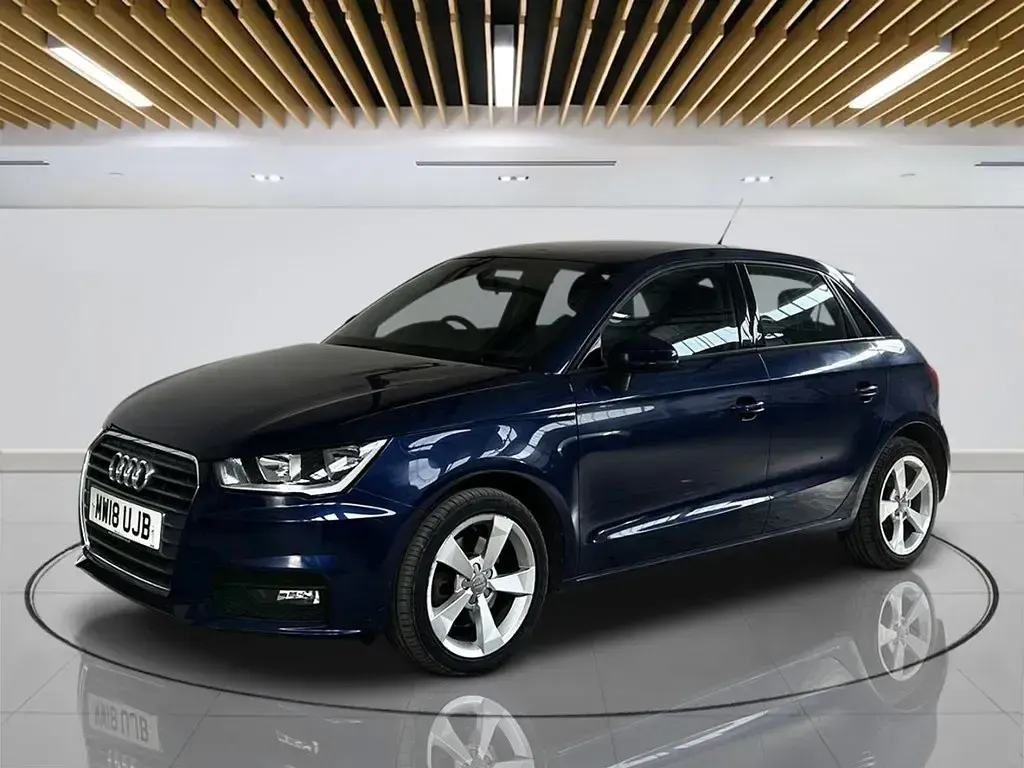 Used Audi A1 Sportback Sport 125 HP (91 kW) 2018 Blue Hatchback