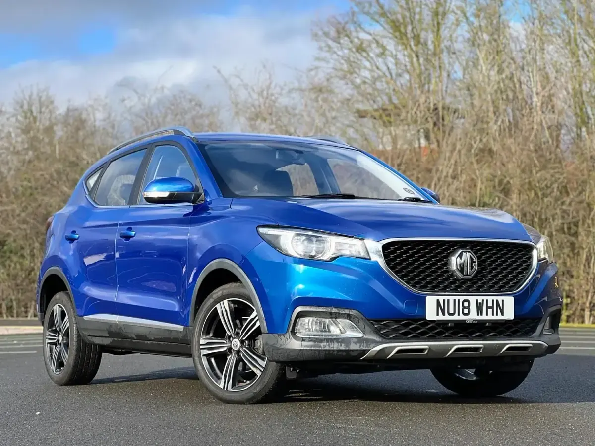 Used MG ZS Exclusive 106 HP (77 kW) 2018 Blue SUV