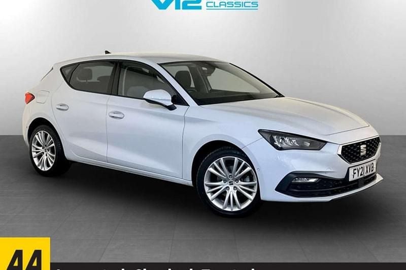 Used Seat Leon SE Dynamic 2021 White Hatchback