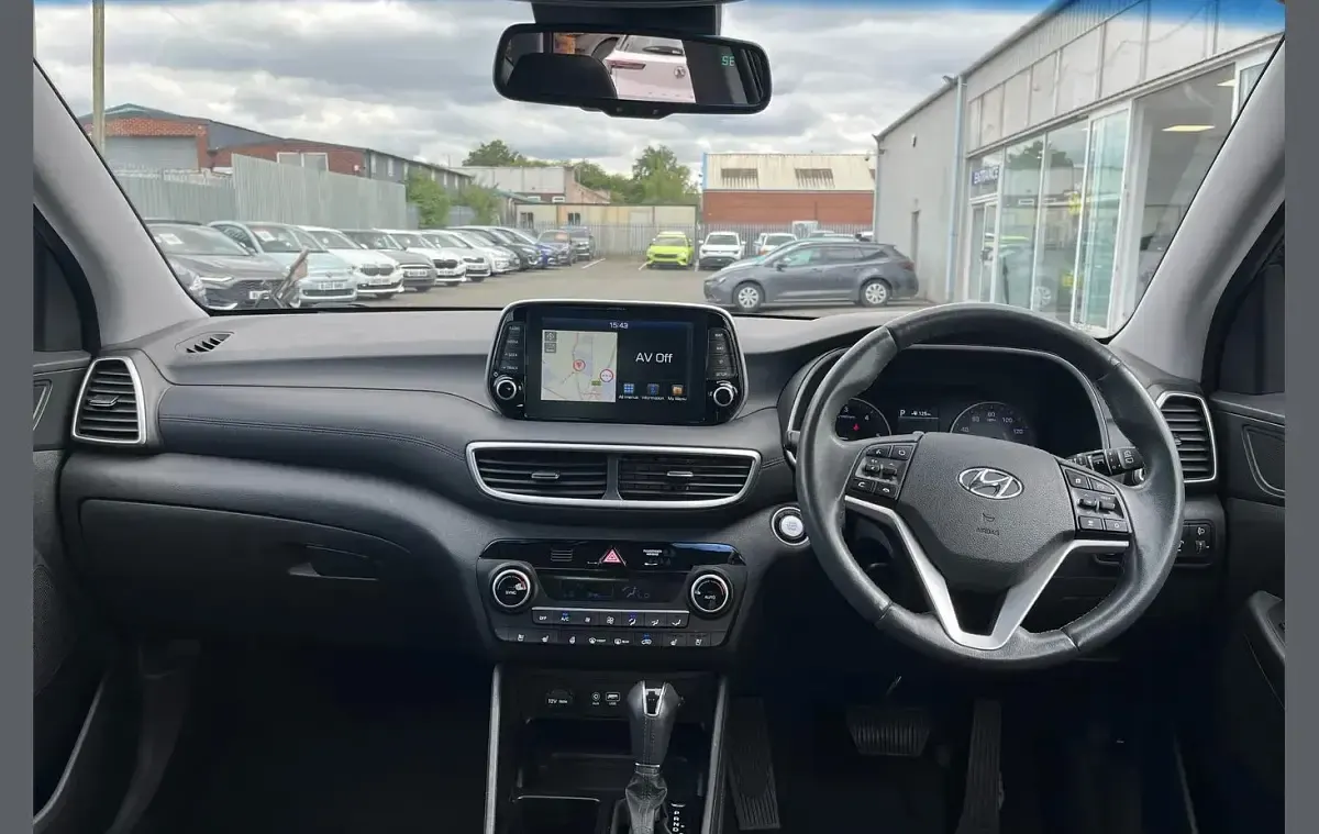 Used Hyundai Tucson Premium SE 136 HP (100 kW) 2019 Blue SUV