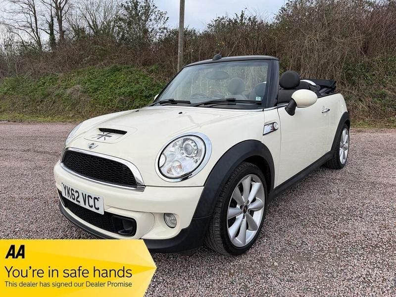 White Used 2012 Mini Cooper S Cabriolet Cabriolet | £5,495 (Fair price) - Image 1/4