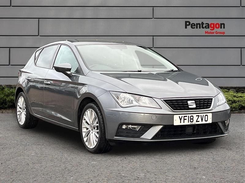 Grey Used 2018 Seat Leon SE Dynamic Hatchback | £8,990 (Fair price) - Image 1/4