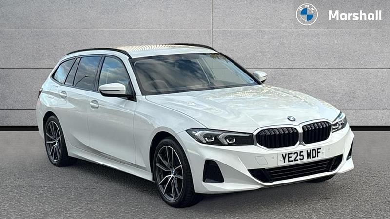 White Used 2025 BMW 320 Sport Line Estate | £31,272 (Good price) - Image 1/4