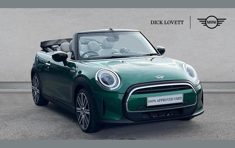 Used Mini Cooper Cabriolet Exclusive 134 HP (98 kW) 2021 Green Cabriolet