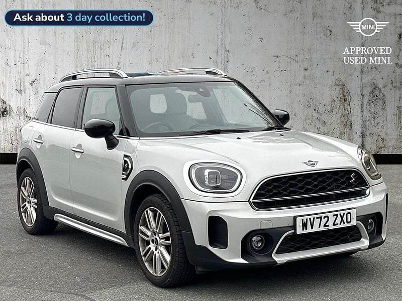 Silver Used 2022 Mini Cooper S Countryman Exclusive SUV | £25,999 (Fair price) - Image 1/4