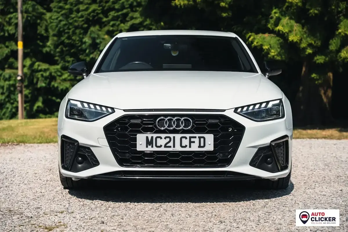 Used Audi A4 Black Edition 163 HP (119 kW) 2021 White Sedan