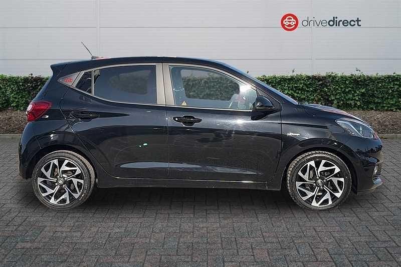 Used Hyundai i10 N Line 100 HP (73 kW) 2021 Black Hatchback