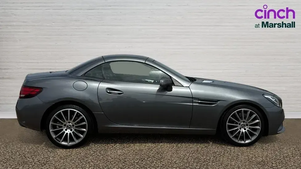 Used Mercedes SLC180 AMG line 156 HP (114 kW) 2018 Grey Cabriolet