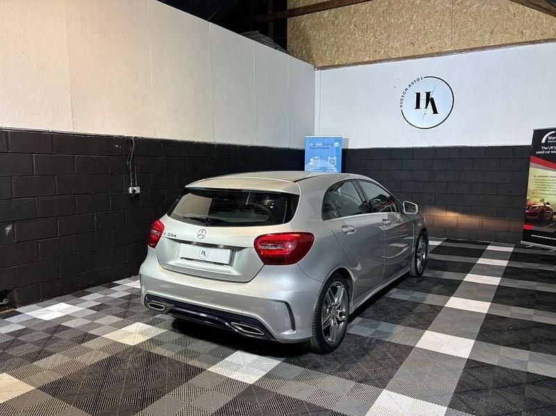 Used Mercedes A180 AMG line 109 HP (80 kW) 2016 Silver Hatchback