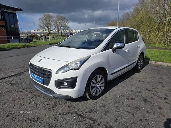 Used Peugeot 3008 Active 2016 White Hatchback