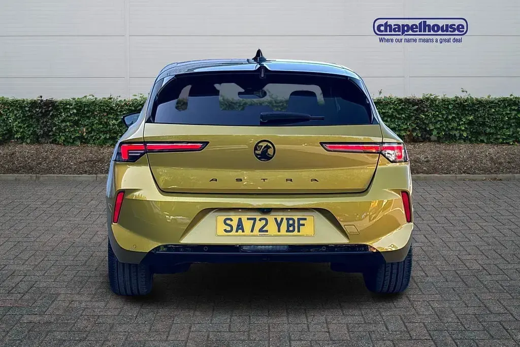 Used Vauxhall Astra GS Line 2022 Yellow and black Hatchback