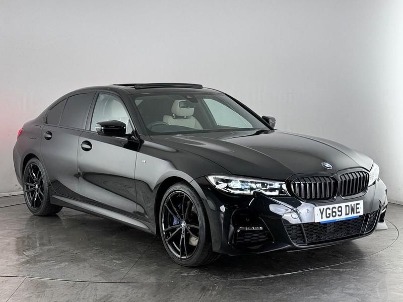 Black Used 2019 BMW 320 M Sport Sedan | £23,800 (Expensive) - Image 1/3