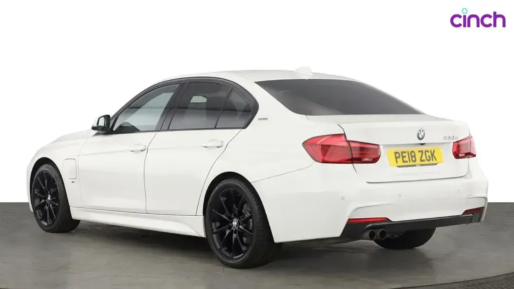 Used BMW 330e M Sport 2018 White Sedan