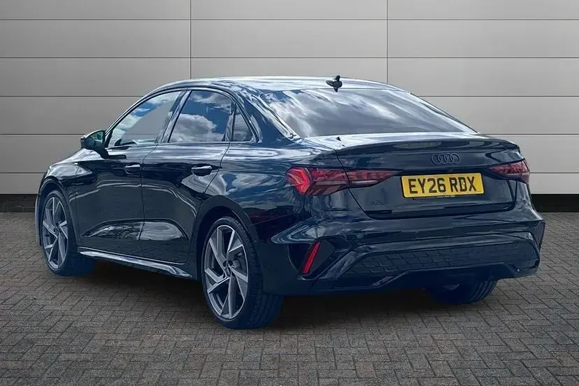 Used Audi A3 Black Edition 150 HP (110 kW) 2026 Mythos black Sedan