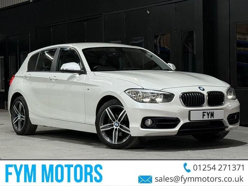 White Used 2015 BMW 120 Sport Line Hatchback | £8,595 (Good price) - Image 1/3